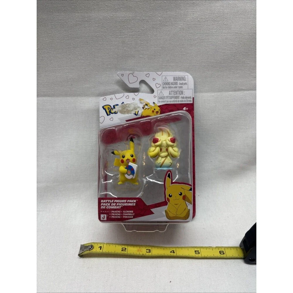 Pokemon Battle Figure Pack Pikachu & Alcremie Jazwares New Sealed